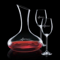 42 Oz. Cimarron Carafe w/ 2 Wine Glasses